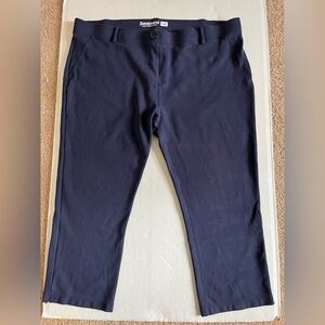 Betabrand Navy Dress Capri Pant size 2XL